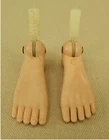 Vintage 1964 Hasbro GI Joe Action Figure Left Foot Right Foot Pair of Feet C8