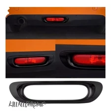 Mini F56 Piano Gloss Black Rear Bumper Centre Fog Light Cover Trim F55 F57