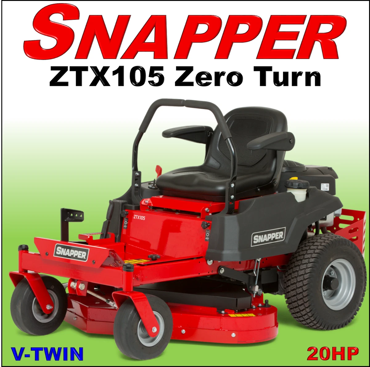 Snapper ZTX105 20hp 36