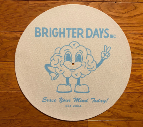 Ariana Grande Eternal Sunshine Deluxe Brighter Days Ahead Promo 12" Slipmat Only