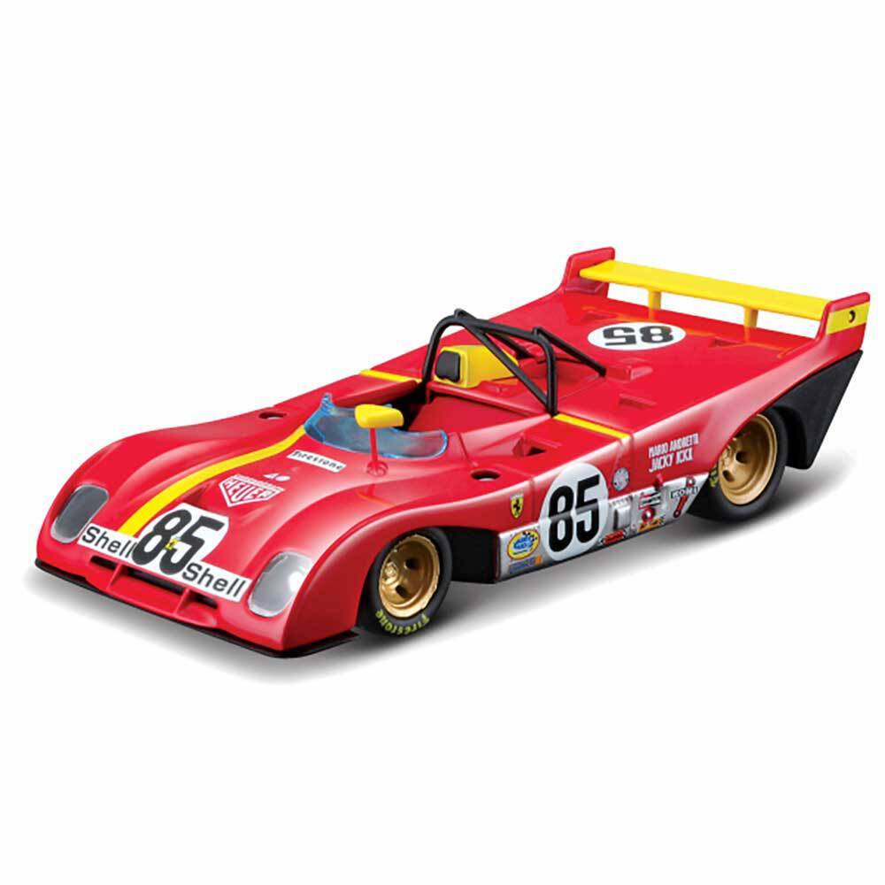 1:43 Racing Ferrari 312P 1972 #85 Red | eBay