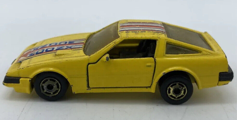 Mattel Hot Wheels Yellow Nissan Datsun 300zx Diecast Sports Car