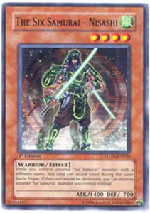 The Six Samurai - Nisashi - STON-EN010 - Common - Unlimited Edition x3 - Near Mi