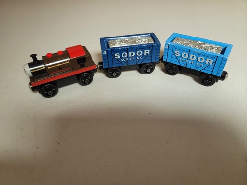 Thomas Holzeisenbahn Bertram & Schrottwagen 2000 1. Jahresausgabe! aa