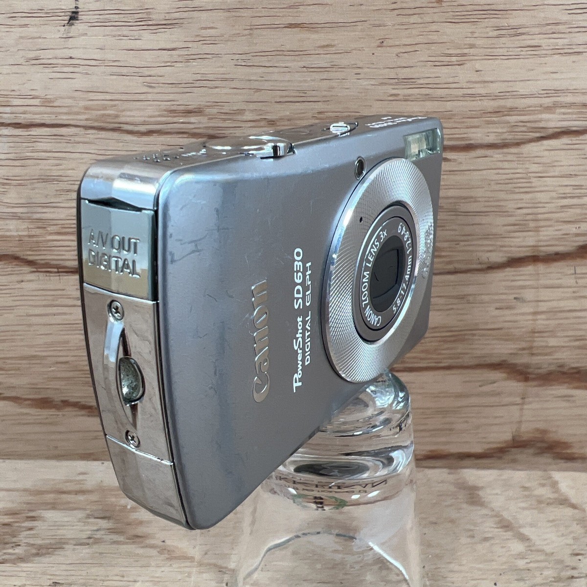 Canon PowerShot Elph SD630 6.0 Digital Camera WORKS FOCUS