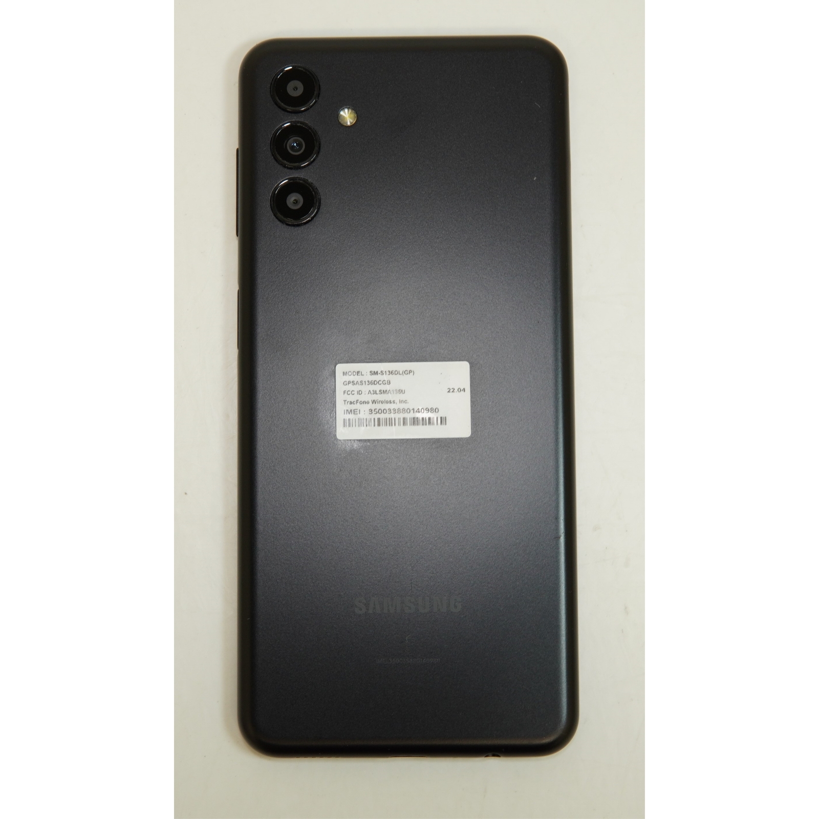 Samsung Galaxy A13 5G SMS136DL (Black) 64GB Straight Talk *Locked*