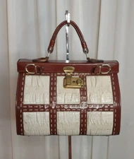 Vintage Women's Stylecraft Miami Leather Handbag