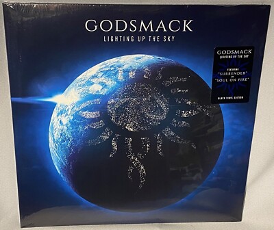 LP GODSMACK Lighting Up the Sky (BLACK Vinyl, 2018) NEW MINT SEALED