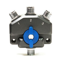 CB HAM RADIO 3 WAY ANTENNA COAX SWITCH KAS-3-PL FREQUENCY 0-800 MHZ