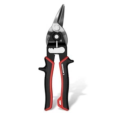 ARROW 8-inch Tin Snips for Cutting Metal Sheet CR-V Steel Aviation Snip Left Cut