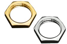 Brass Hex Lock Nut Pipe Fitting M10 M12 M14 M16 M18 M22 M27 Metric Female Thread