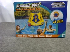 Wave runner Swoosh 360 swimming pool basketball set inflatable
