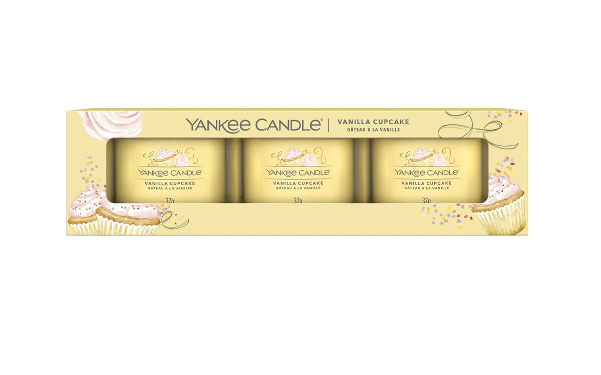 Yankee Candle 3 Filled Votives Gift Set