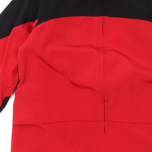 Liz Claiborne Mens Red Windbreaker Jacket Size S - Picture 8 of 10