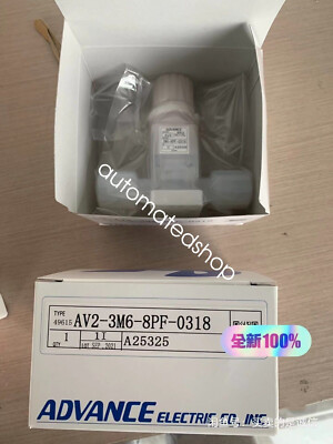 1PCS NEW ADVANCE AV2-3M6-8PF-0318 Pneumatic Valve Shipping DHL or FedEX