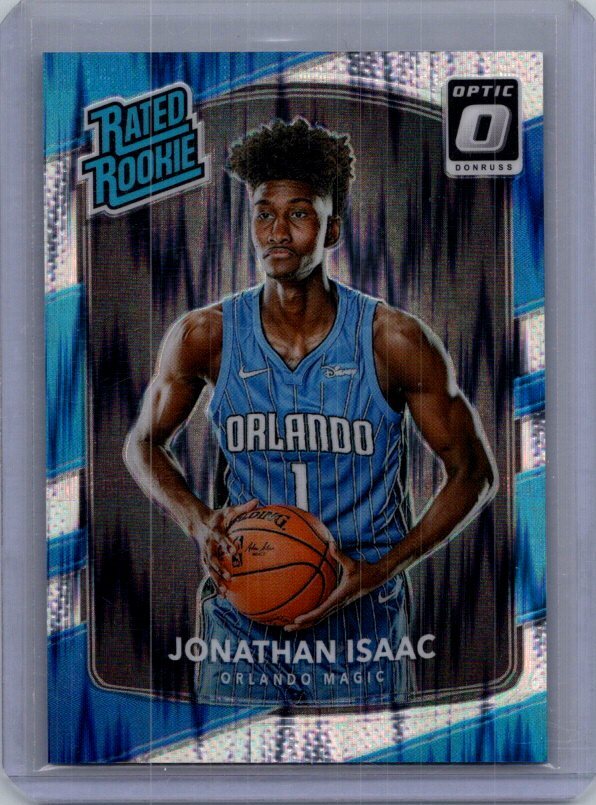 2017-18 Donruss Optic #195 Jonathan Isaac Rated Rookie Shock