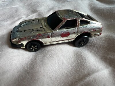 Kidco Burnin' Key Cars - 1980 - Kunststoffauto - Vintage - Silberauto