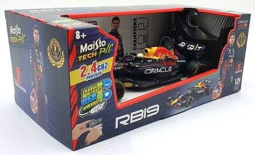 Maisto 1/24 Scale 82358 - F1 Red Bull RB19 RC Car 2.4GHZ - #1 Max Verstappen - Picture 5 of 5