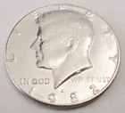 1982 D KENNEDY HALF DOLLAR CULL  **FREE SHIPPING**