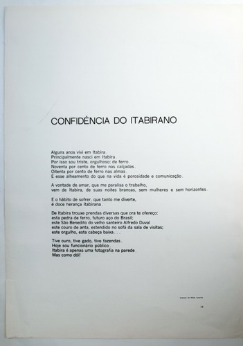 Gravura/Linocut by Wilde Lacerda (1929-1996) Brazil. Carlos Drummond de Andrade - Picture 4 of 5