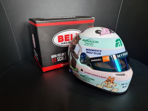 Alex Albon helmet 1/2 scale Silverstone 2024 + original papper box - Bild 6 von 8