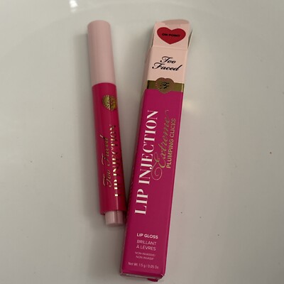 Too Faced Lip Injection Maximum Plump Extra Strength Lipgloss 4g NEU On Point