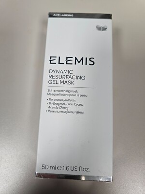 ELEMIS Dynamic Resurfacing Gel Mask Skin Smoothing 50mL 1.6oz Full Size NEW