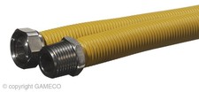 CATERING RESTAURANT CONVOLUTED HOSE YELLOW 1/2″MF x 1000mm