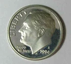 1994-S Proof Silver Roosevelt Dime 90% Silver