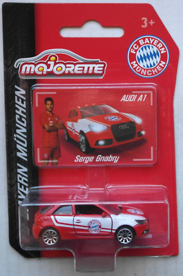 Lot De 3 Voitures Miniatures Majorette FC Bayern Munich - Audi A1, R8, S5, échelle 1/64, Neuves Sous Blister