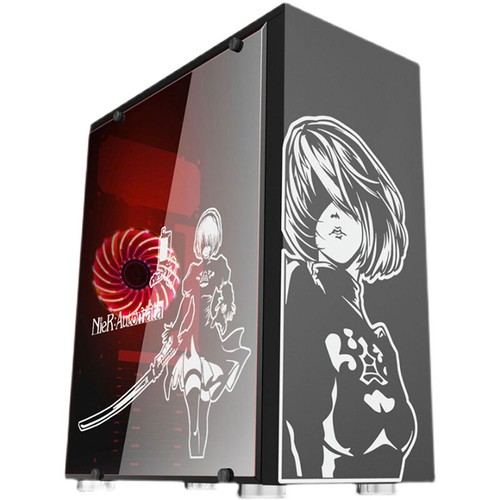 Autocollant étanche amovible animé ATX gaming PC étui autocollants ordinateur décalcomanie-NG - Photo 3/15