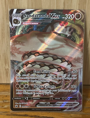 Sandaconda VMAX 090/198 - Carta Ultra Rara Da Pokémon Spada & Scudo Regno Glaciale - 4
