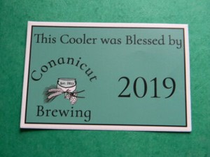CONANICUT BREWING COMPANY CRAFT BEER STICKER JAMESTOWN RHODE ISLAND
