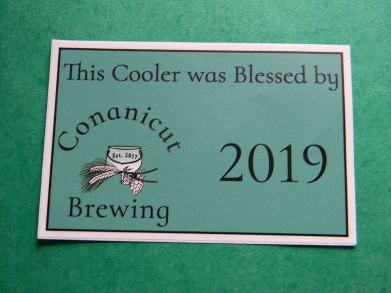 CONANICUT BREWING COMPANY CRAFT BEER STICKER JAMESTOWN RHODE ISLAND