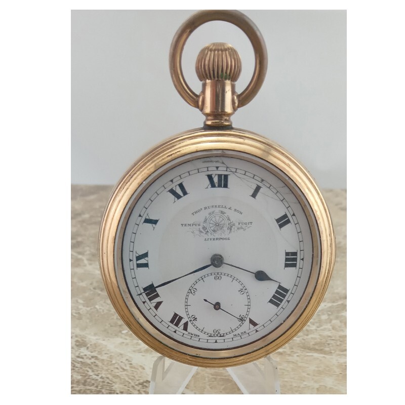 Vintage Watches Thomas Russell And Son Pocket Watch Thomas Russell