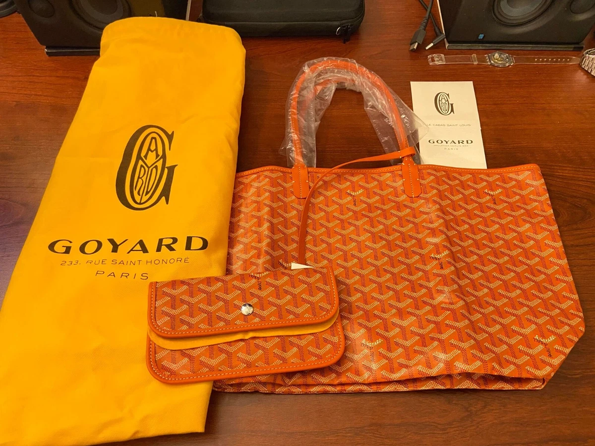 Goyard, Bags, Sold Authentic Orange Goyard Tote