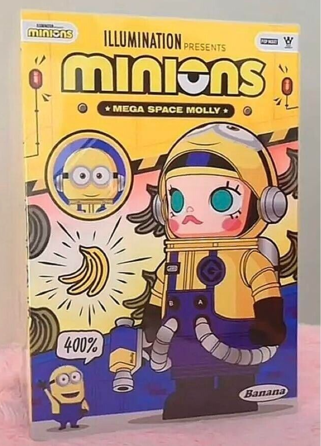 MEGA SPACE MOLLY 400% Minions Sealed New | eBay