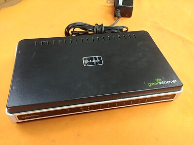 D-Link DGS-2208 Ethernet Switch 10/100/1000 8Port (8 Port) Gigabit (*)