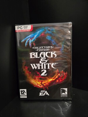 Schwarz & Weiß 2 Collector's Edition PC Neu Und Versiegelt Sehr Selten