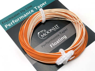 Moonlit Performance Taper Fly Line (load &shoot line quickly & ease) Peach/Orng