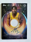 2025-26 Topps Midnight Adou Thiero Rookie Jersey Patch Auto RPA RC Lakers