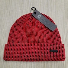 Ethika Men's Red Beanie Fashion Hat One Size