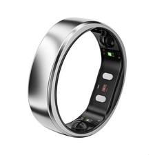 Gen 2 Air, Ultra-Thin AI Smart Ring, 10-Day Battery Life, 7 Galaxy Silver