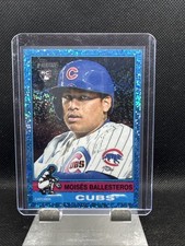 2025 Topps Heritage High Number - Moises Ballesteros #717 Light Blue Sparkle RC