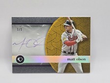 2024 Topps Diamond Icons Wpa-mo White Polychromatink Autographs Matt Olson 1/1