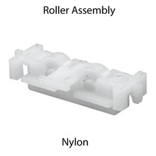 Sliding Window Roller Assembly Nylon 716 Flat Wheel 12 Housing 2-pack