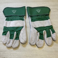 Verve Leather Garden Rigger Gloves – Size 9/L – Heavy Duty Gardening Gloves