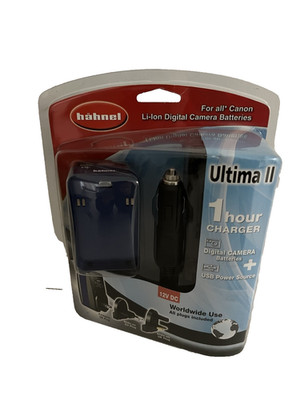 Hahnel Ultima II  Digital Camera Battery Charger USB Power Source