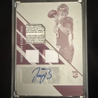 2020 Panini Xr Joe Burrow Printing Plate RPA 1/1 Triple Window Laundry Tag