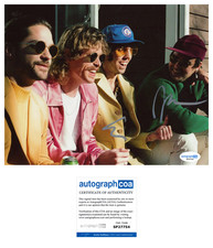 ‘Caamp’ Band Signed 8x10 Photo 'Evan & Matt' Indie Folk 'By And By' ACOA